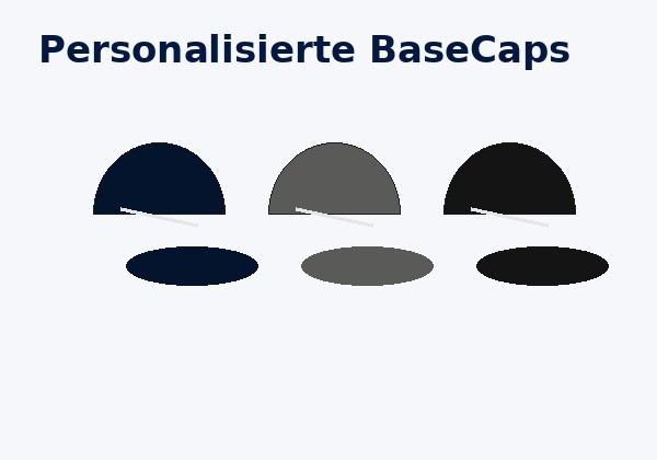 Personalisierte BaseCaps
