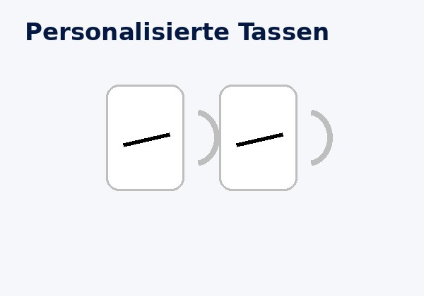 Personalisierte Tassen